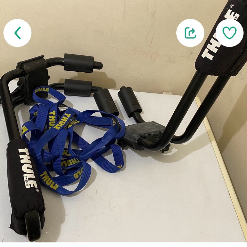 Used Thule kayak rack